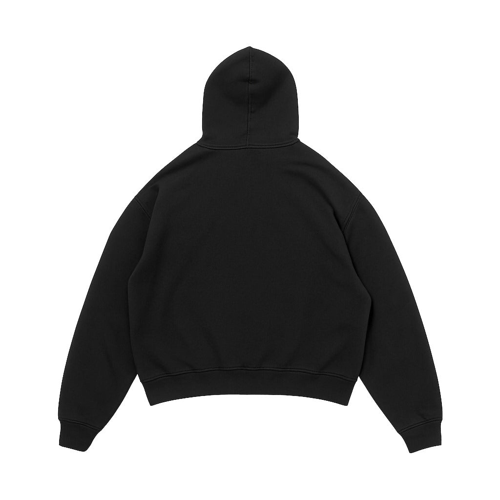 RUE PORTER - SWEAT À CAPUCHE NOIR