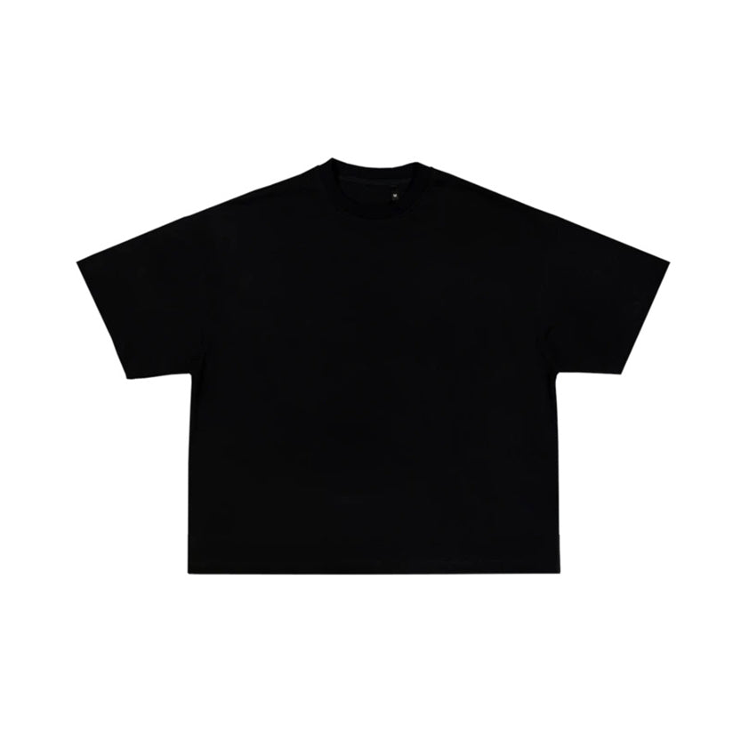 RUE PORTER - BOXY TEE BLACK