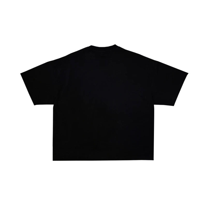 RUE PORTER - BOXY TEE BLACK