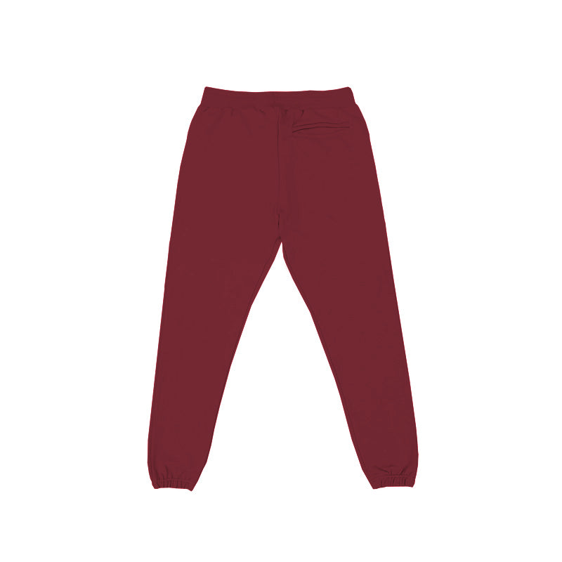 RUE PORTER - SWEATPANTS BURGUNDY