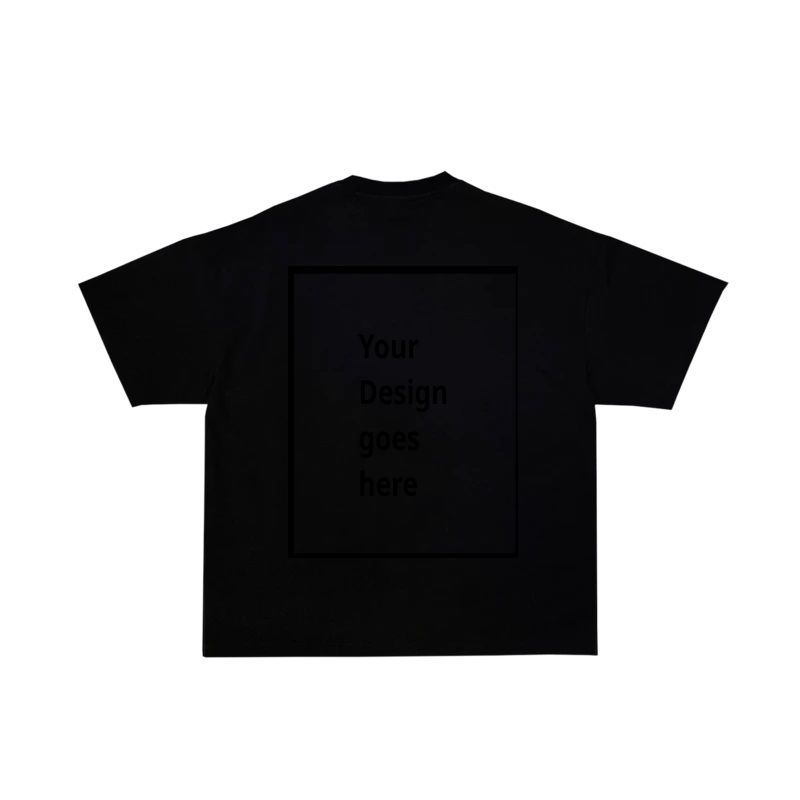 RUE PORTER - TEE - CUSTOMIZED - Black - BACK - a4ca3281db8e7ee6ead20b81072807e47d4f95d75967b3b1fa6163b7111f89fc