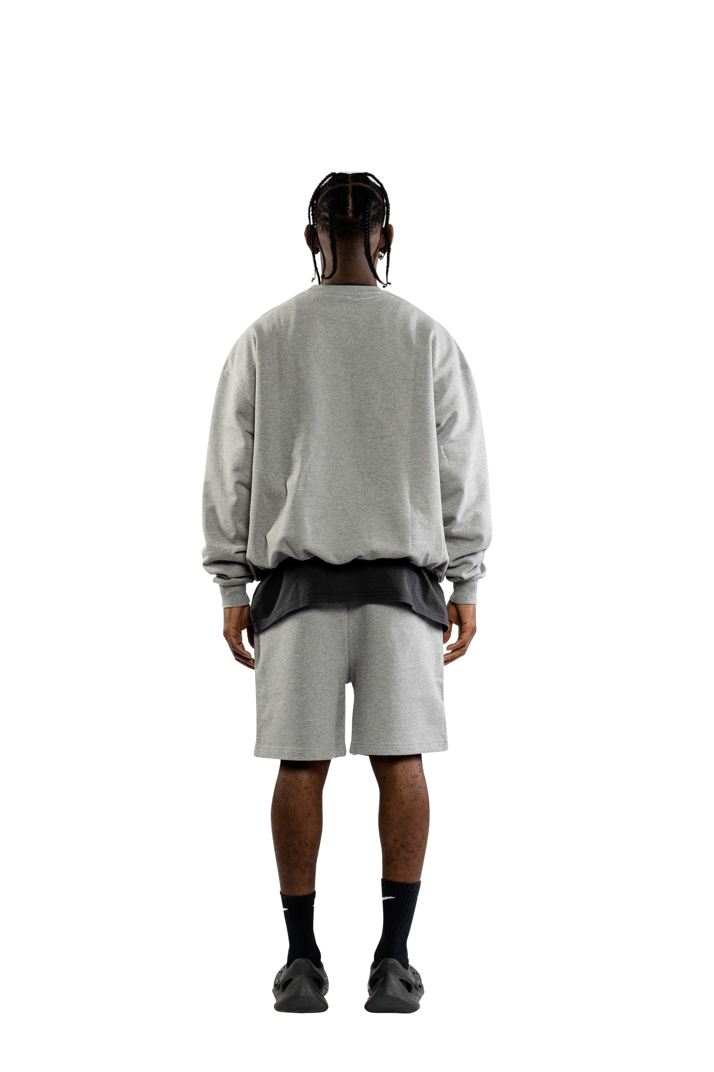 RUE PORTER - SWEATER HEATHER GREY