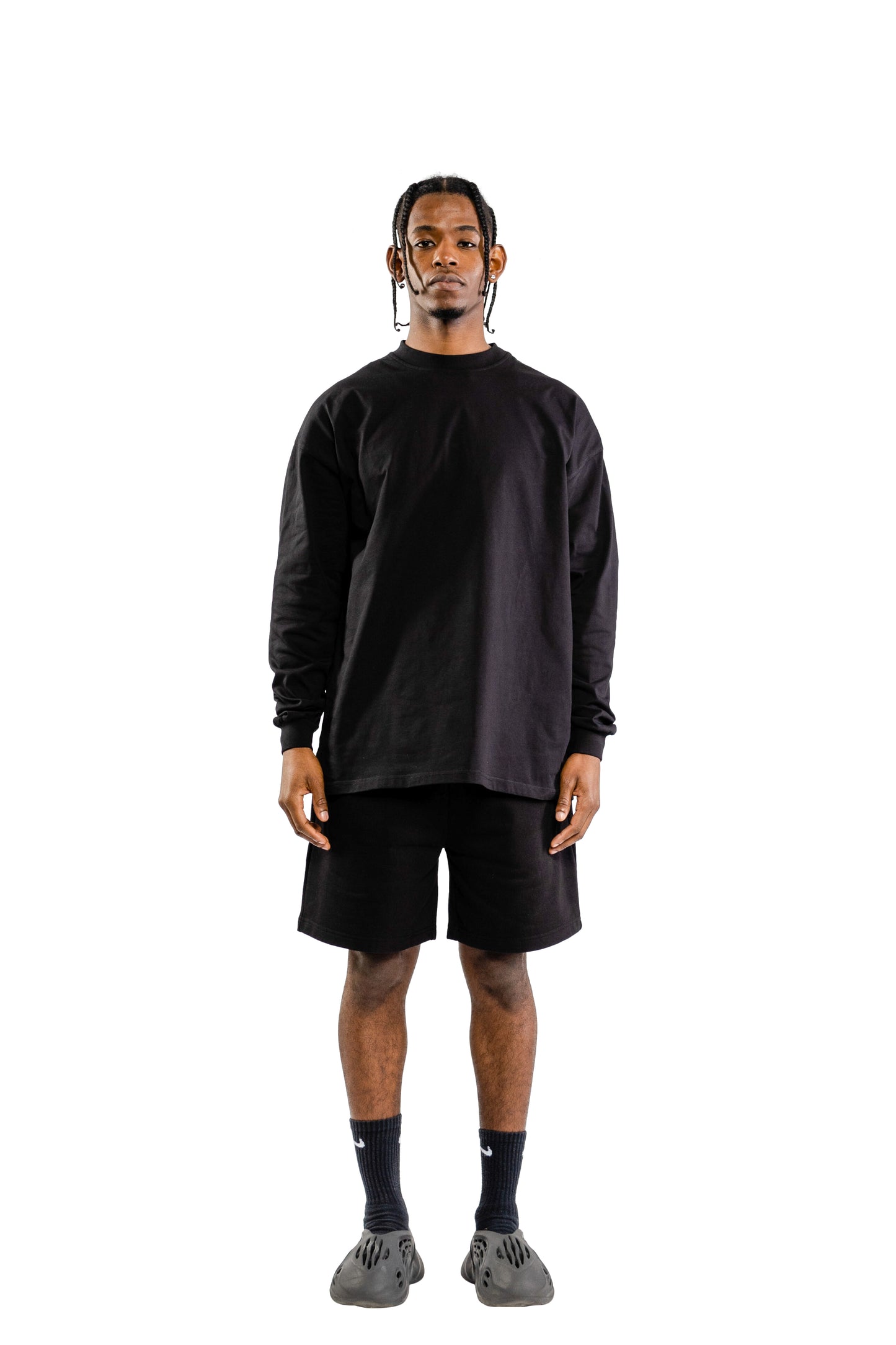 RUE PORTER - MANICA LUNGA NERA