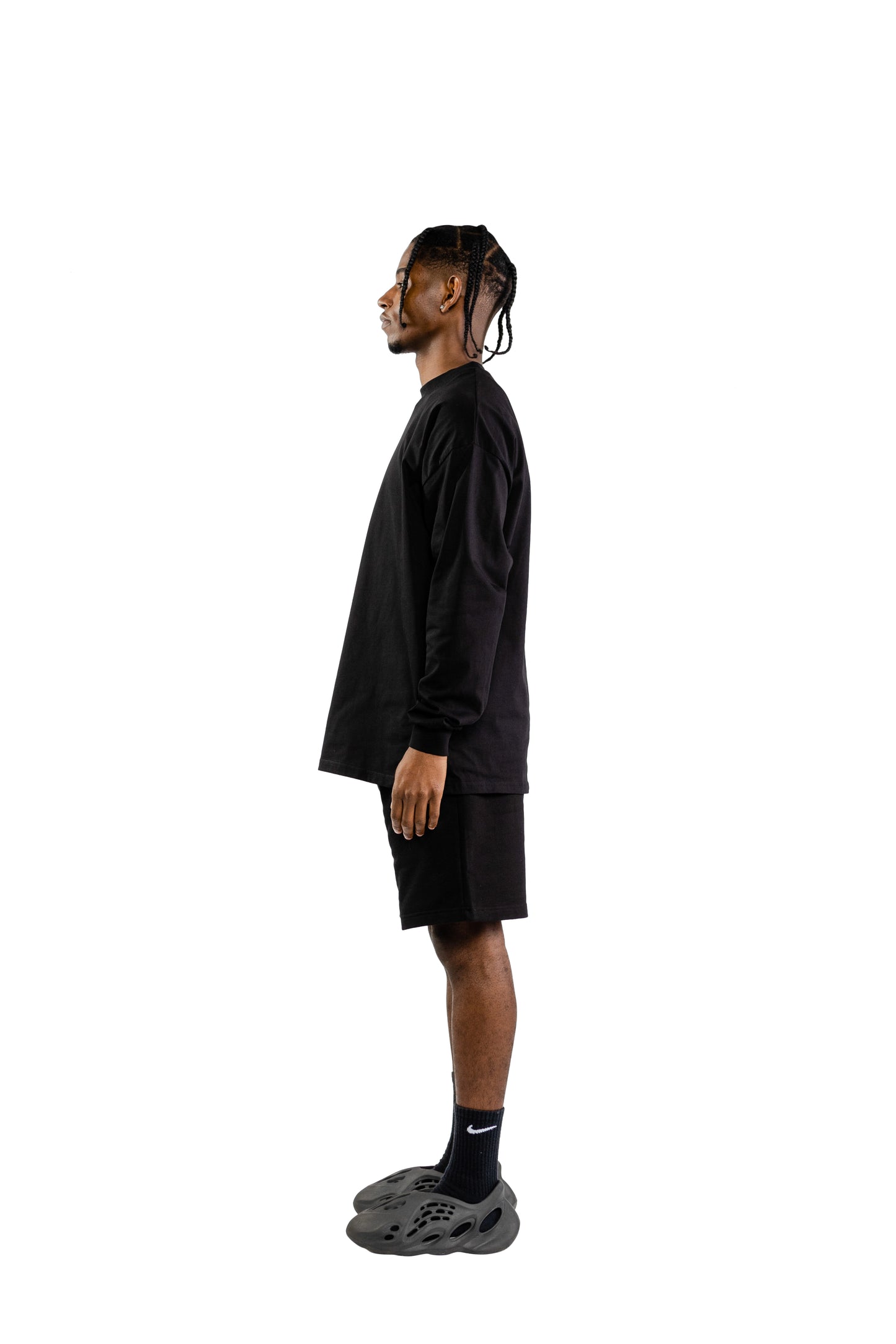 RUE PORTER - MANICA LUNGA NERA