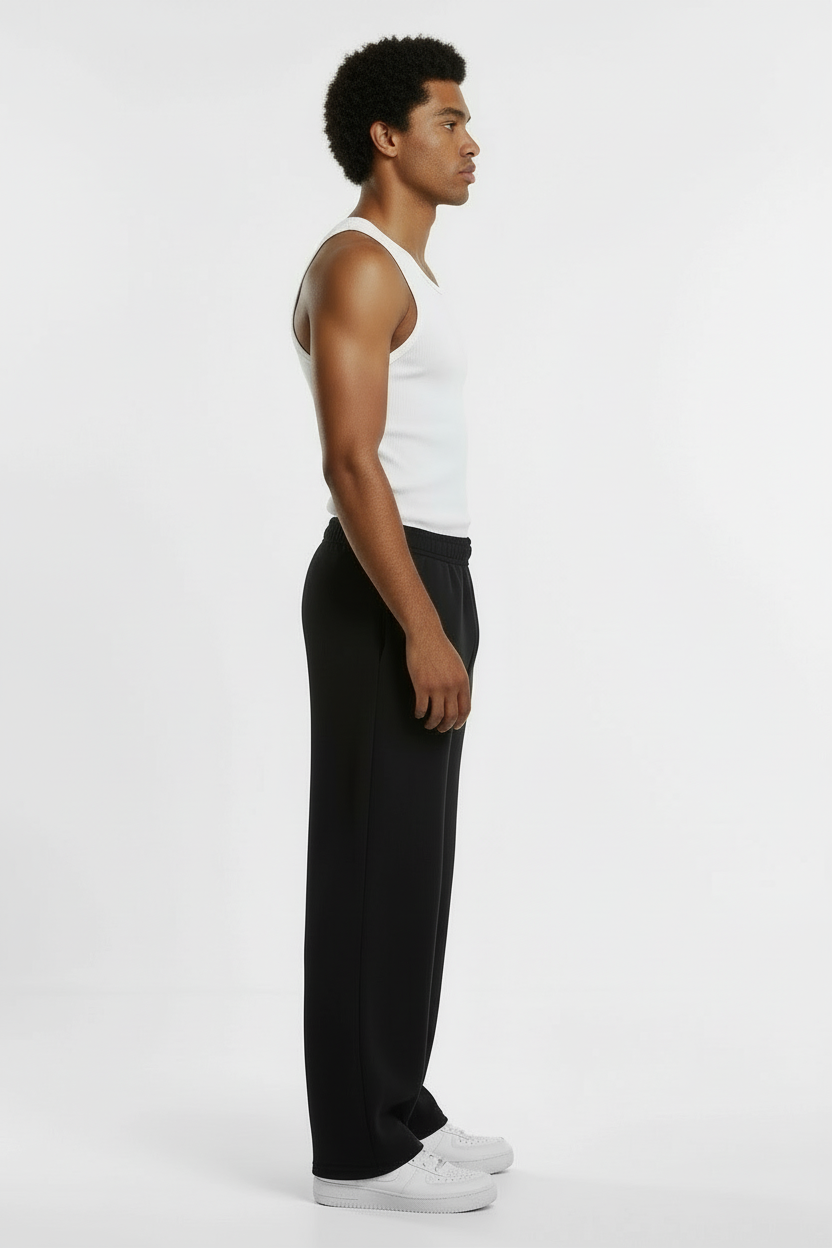 Cloud Straight Leg Pants Black