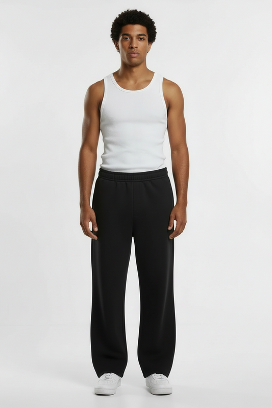 Cloud Straight Leg Pants Black