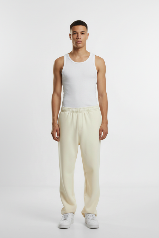 Cloud Straight Leg Pants Cream