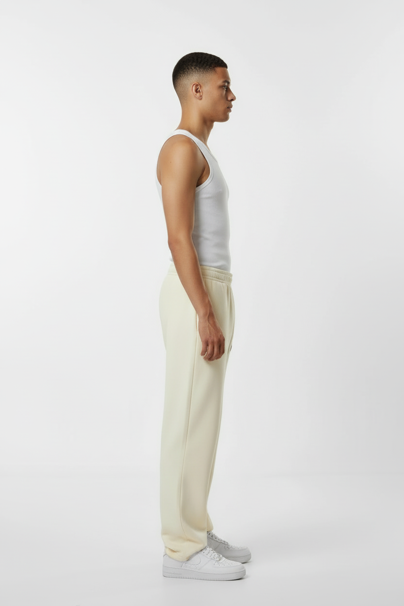 Cloud Straight Leg Pants Cream