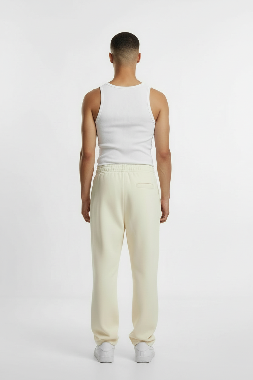 Cloud Straight Leg Pants Cream