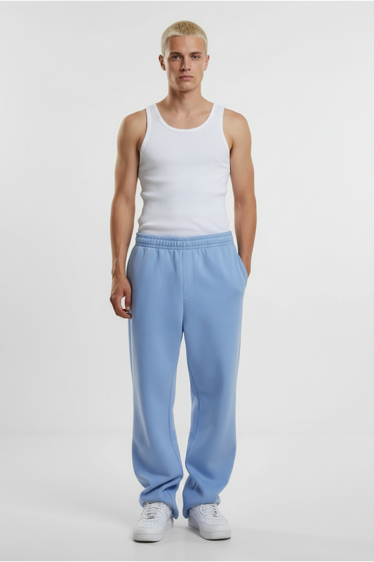 Cloud Straight Leg Pants Ice Blue