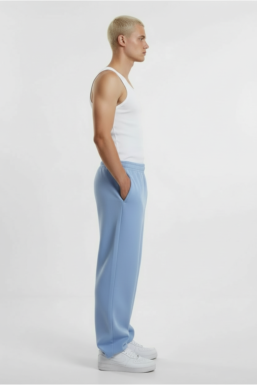 Cloud Straight Leg Pants Ice Blue