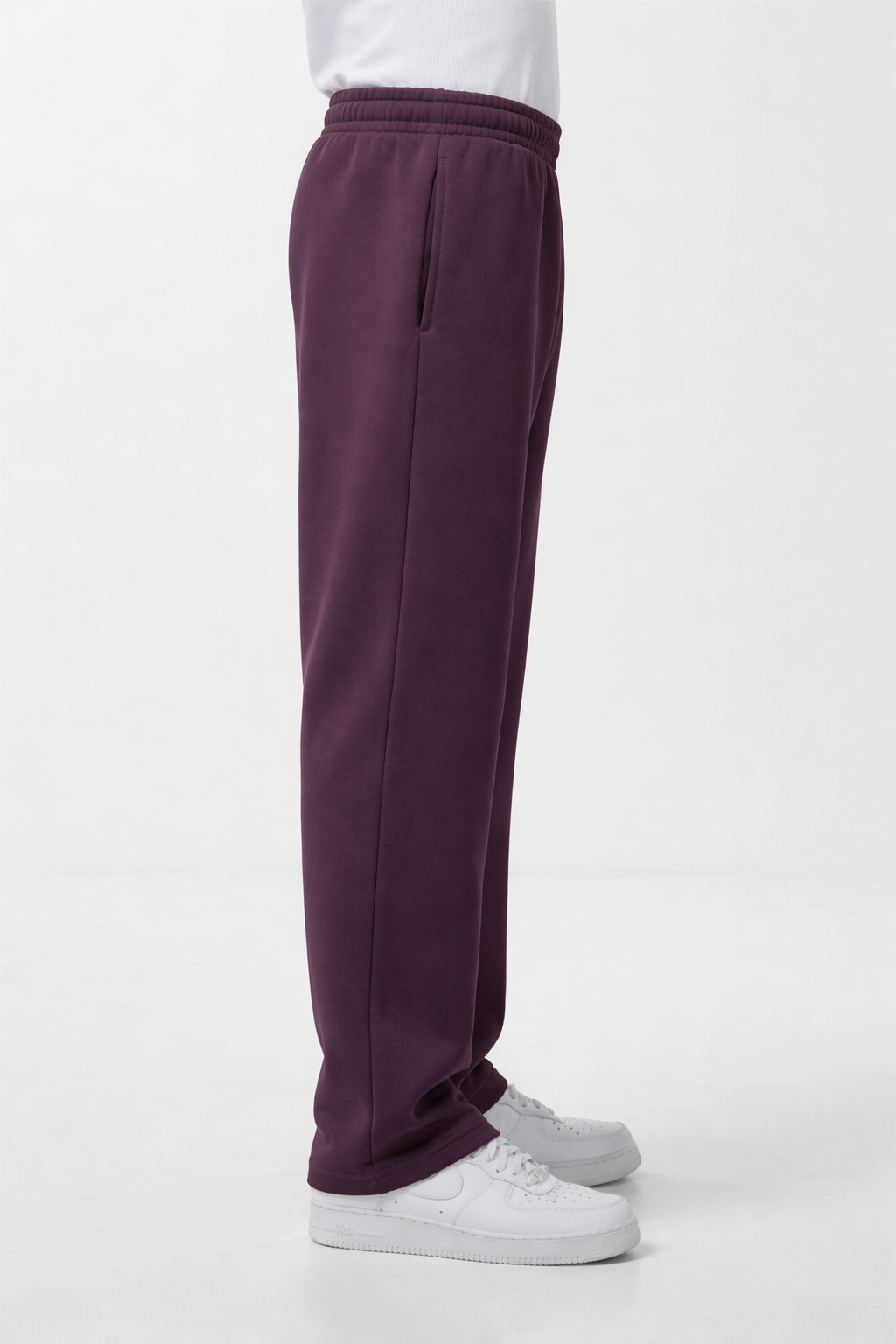 Cloud Straight Leg Pants Mulberry