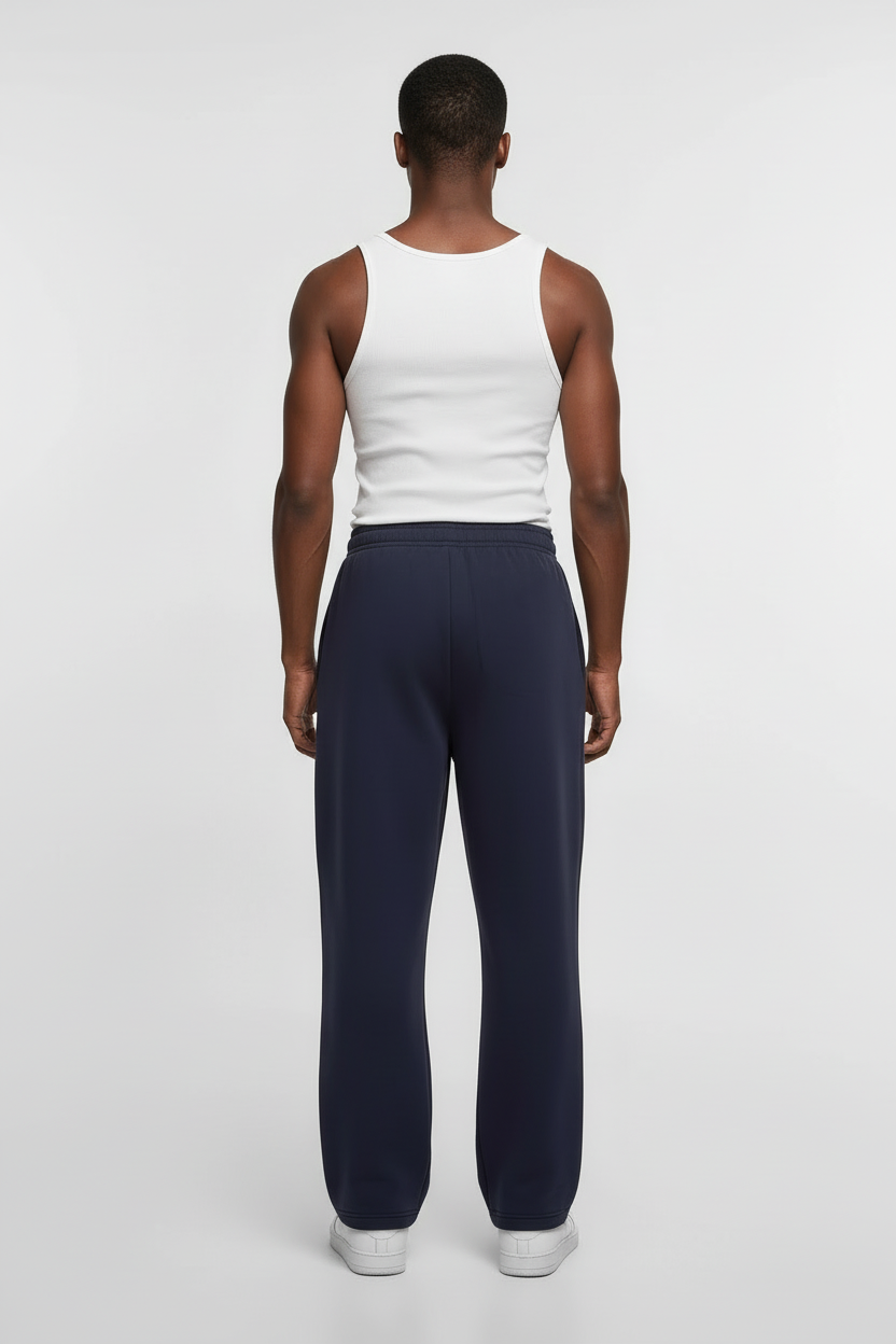Cloud Straight Leg Pants Navy