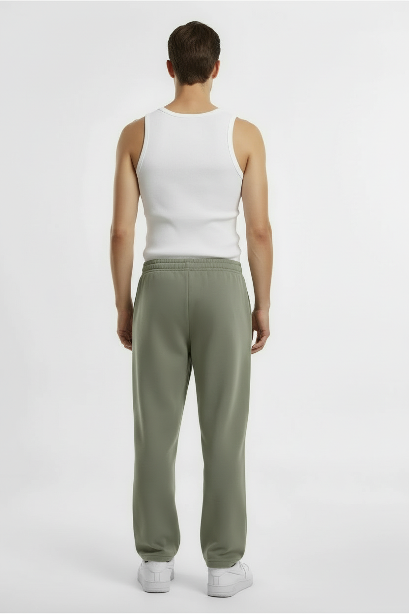 Cloud Straight Leg Pants Olive