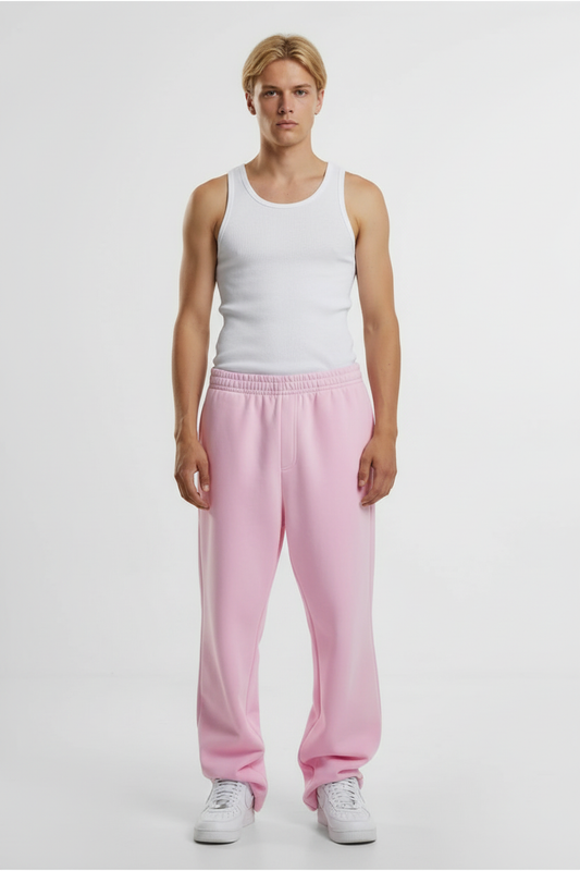 Cloud Straight Leg Pants Rose