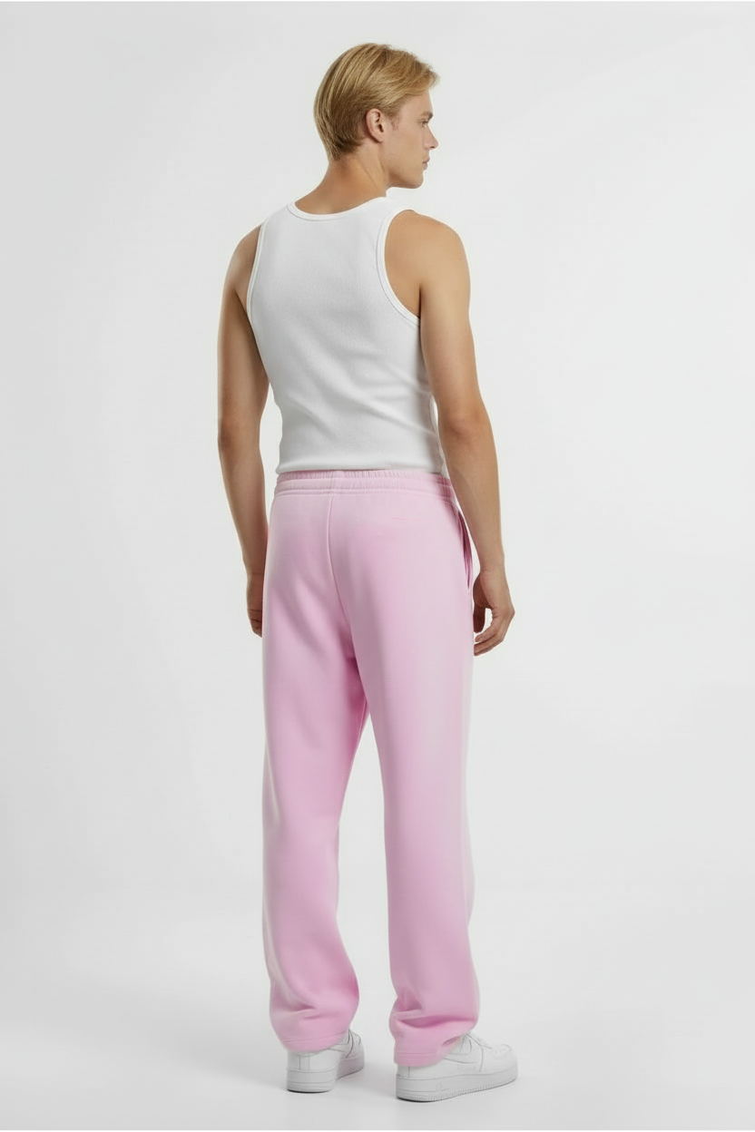 Cloud Straight Leg Pants Rose