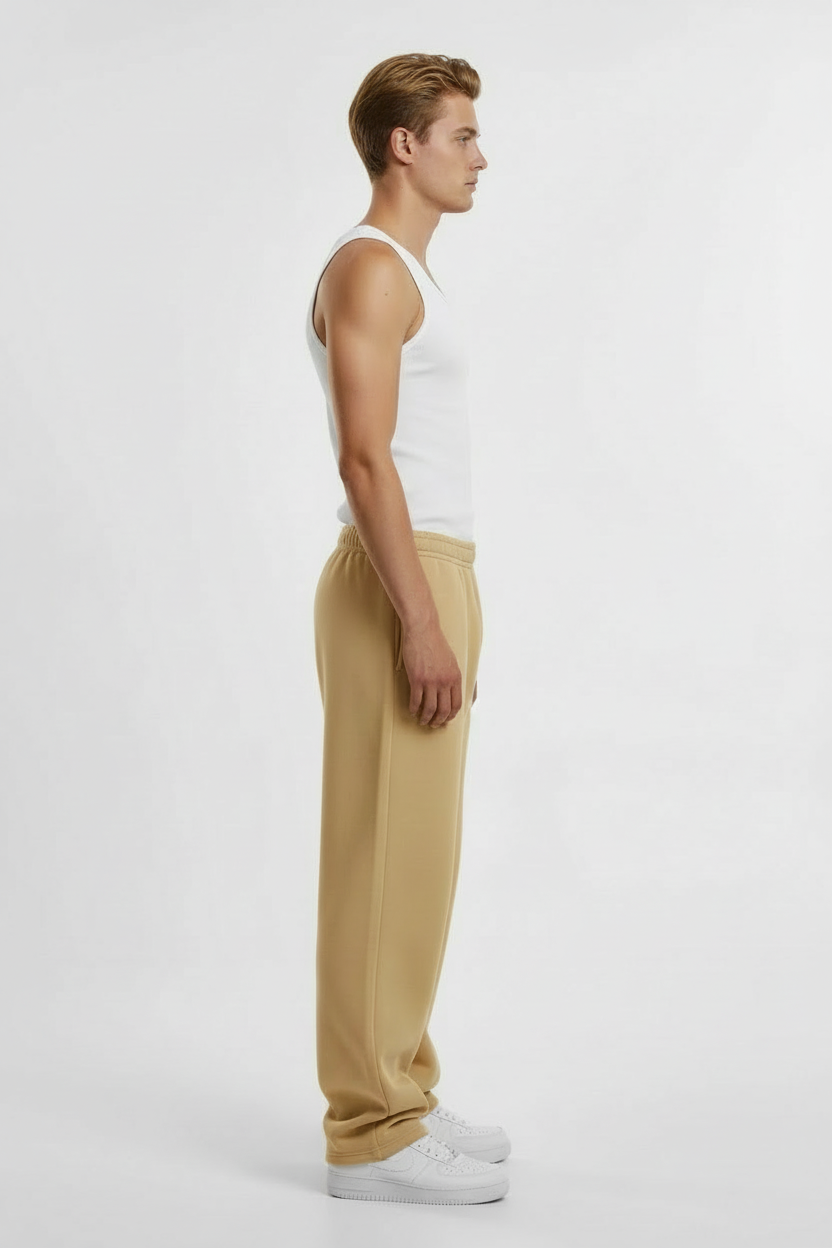 Cloud Straight Leg Pants Sand
