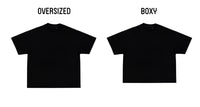 RUE PORTER - BOXY TEE BLACK