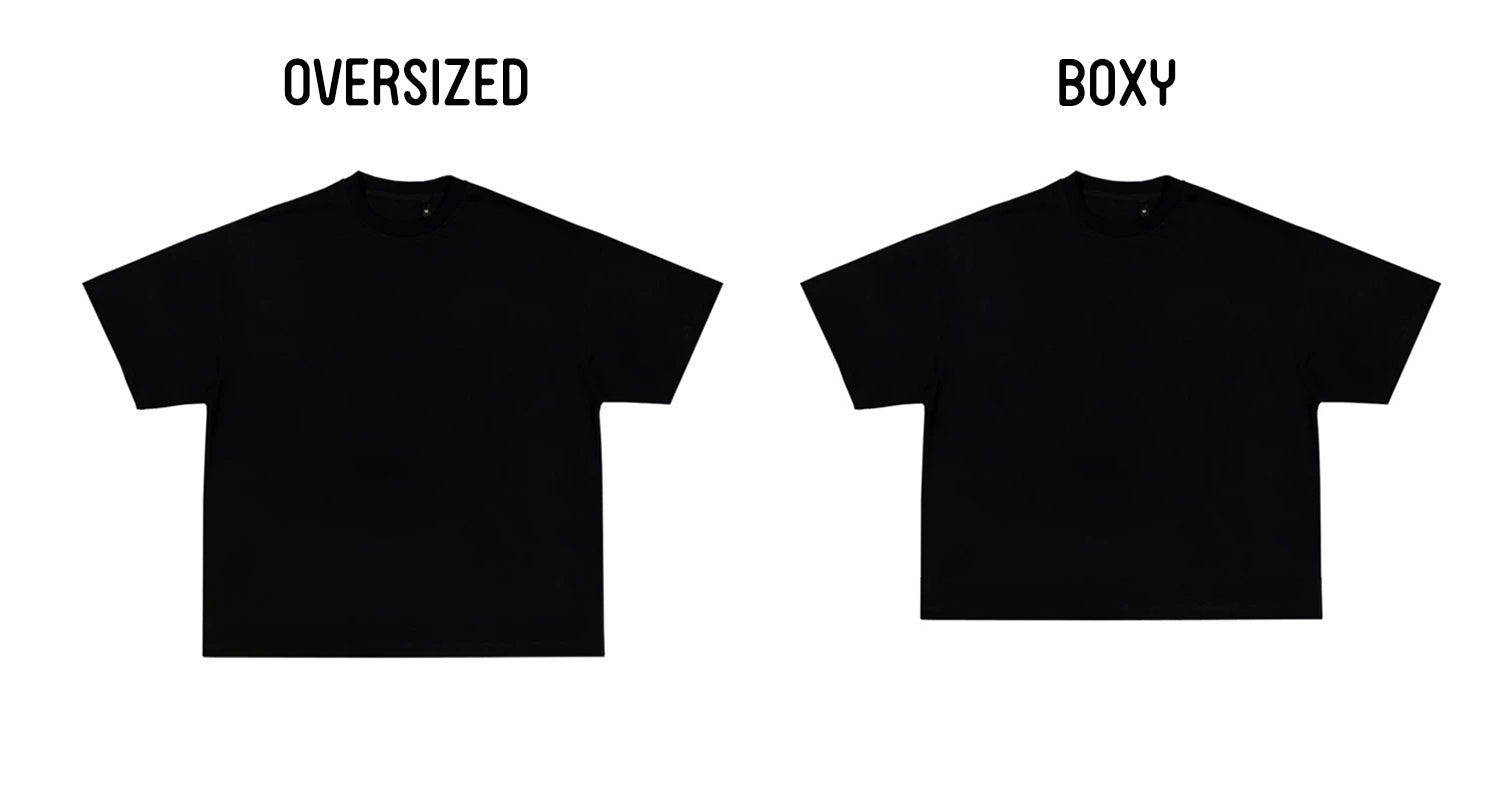 RUE PORTER - BOXY TEE BLACK