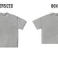 RUE PORTER - BOXY TEE HEATHER GREY