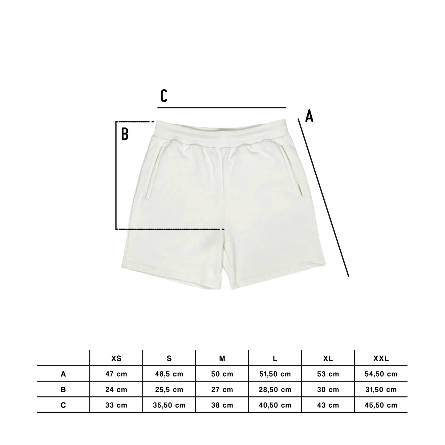 RUE PORTER - SHORTS CREAM