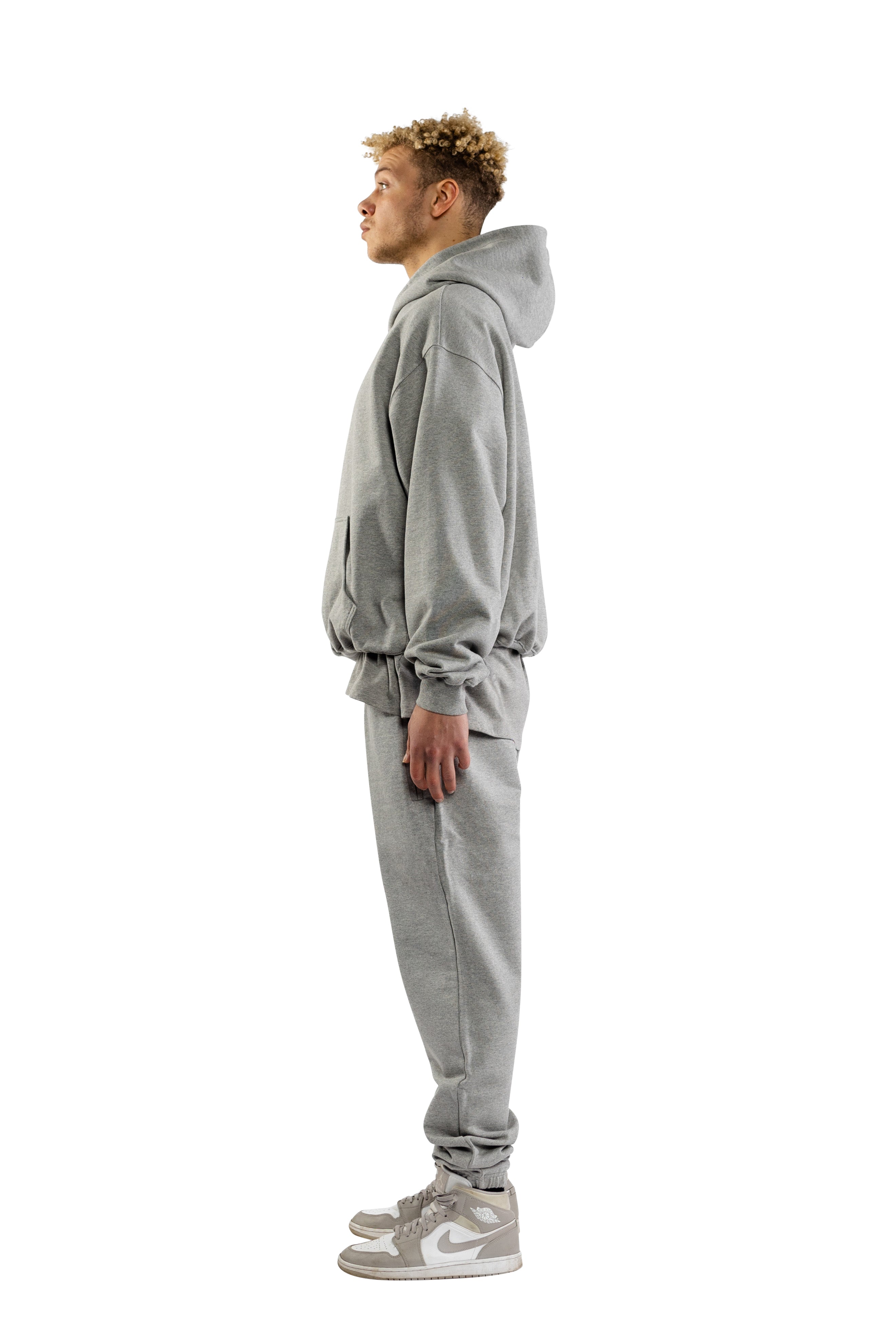 RUE PORTER - HOODIE HEATHER GREY